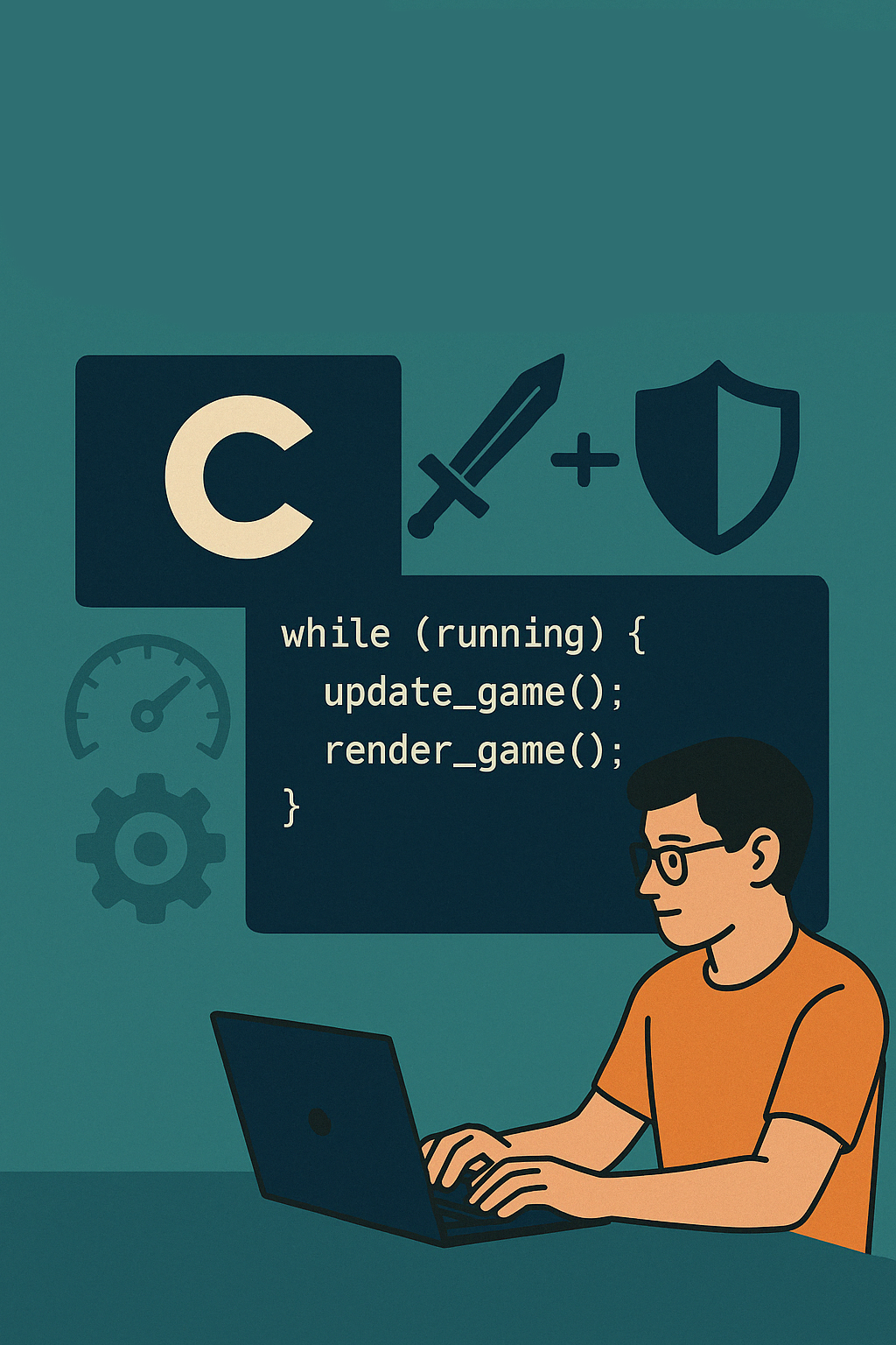Code source et structure du développement du jeu en langage C